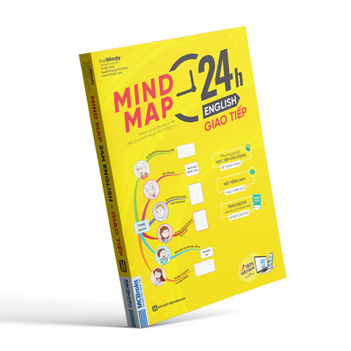 Mind Map 24h English - Học Tiếng Anh Giao Tiếp Thực Chiến Cực Kỳ Hiệu Quả Thông Qua Sơ Đồ Tư Duy (Phiên Bản Giới Hạn)