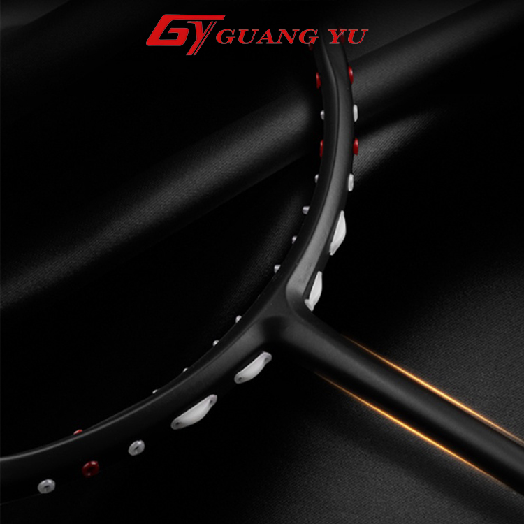 Vợt cầu lông Guangyu 5U khung xoắn carbon lưới đan sẵn ( vợt đơn ) - V06