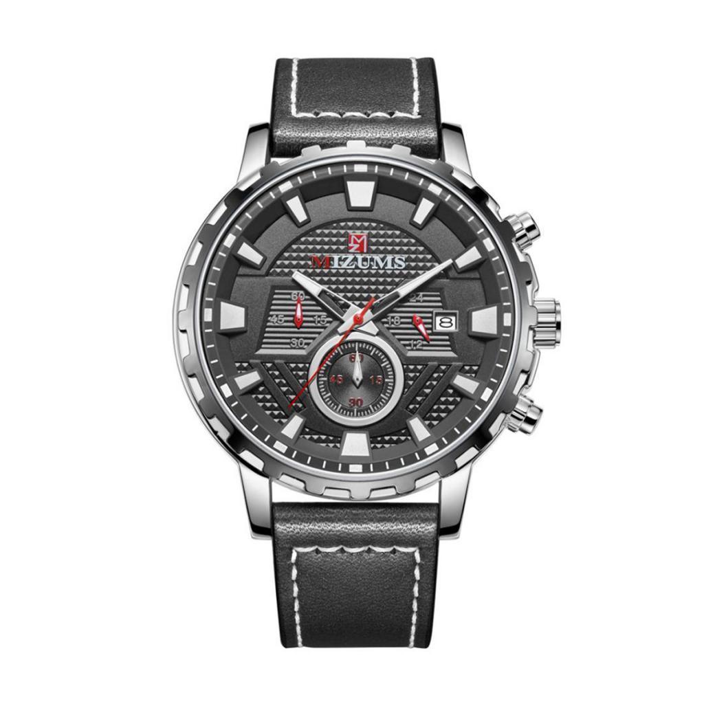 Mens Sports Business Watch Chronograph Wristwatch