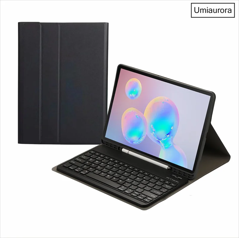Bao da kèm bàn phím dành cho iPad Air 6 13 inch 2024 , iPad Air 6 11 inch 2024 Bluetooth Keyboard Case có khay để bút chống sốc cao cấp - Hàng chính hãng