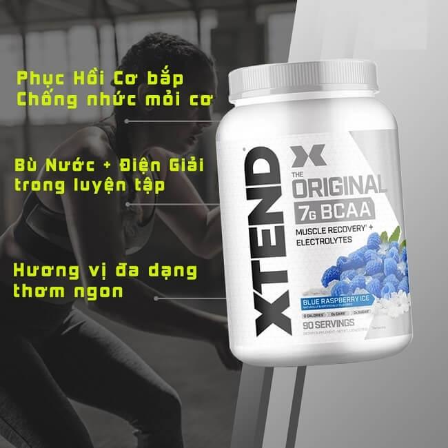 Scivation Xtend Bcaa Thực Phẩm Bổ Sung Chống Dị Hóa Cơ, Tăng Khả Năng Hồi Phục Cơ Bắp 90 Lần Dùng