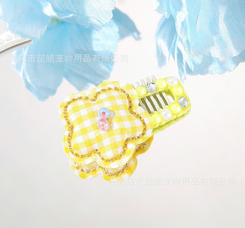 NƠ KẸP TÓC BUỘC TÓC CÀI TÓC SANG TRỌNG DỄ THƯƠNG MÃ 24 XINH XẮN CHO THÚ CƯNG CHÓ MÈO