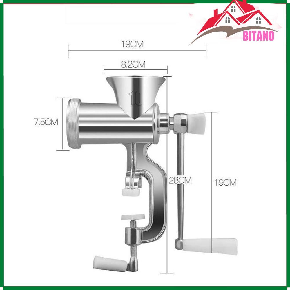 Máy Xay Thịt Bằng Tay BITANO Inox