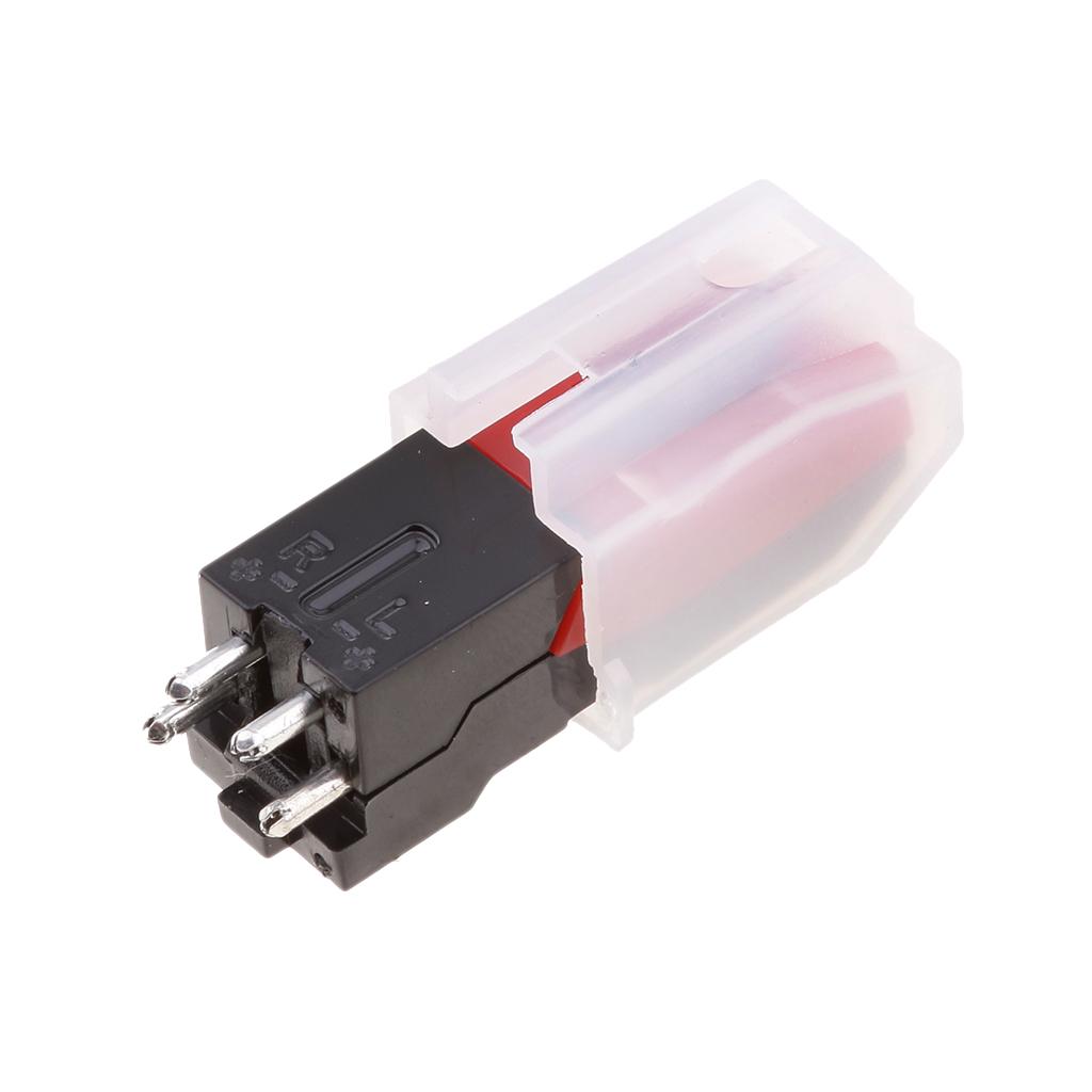 2x Phonograph Turntable Cartridge Stylus Needles For Vinyl LP Record