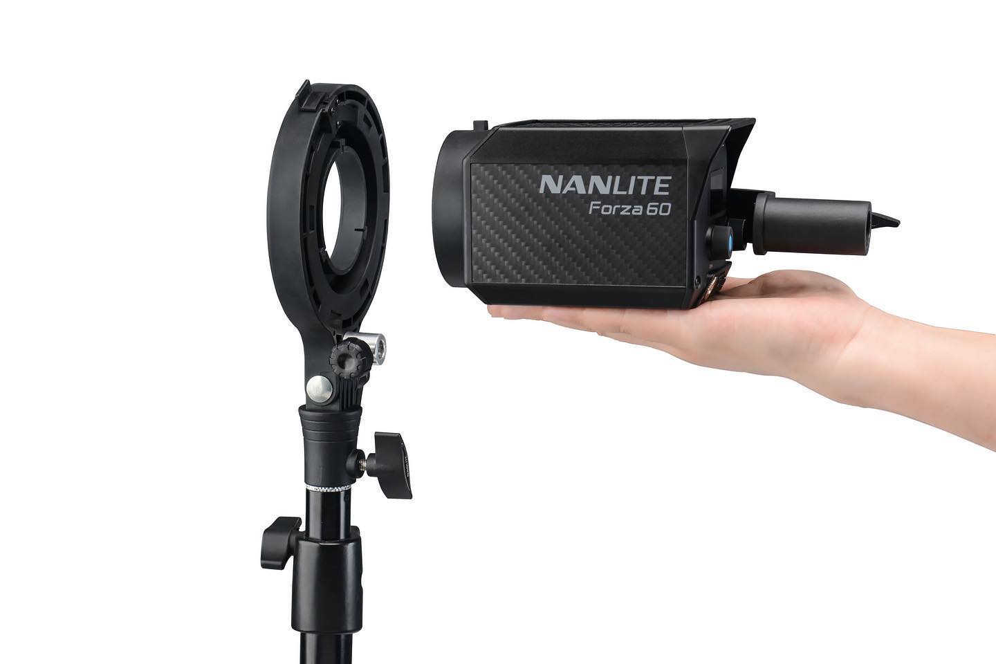 Giá đỡ tiếp nối đèn Forza 60 - NANLITE AS-BA-FZ60 BOWENS ADAPTER Hàng chính hãng (FNM05)