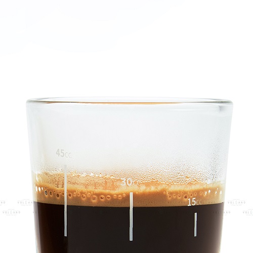 Ly thủy tinh espresso test shot 50ml chuyên dụng siêu dày trong suốt có vạch đong CAFE DE KONA