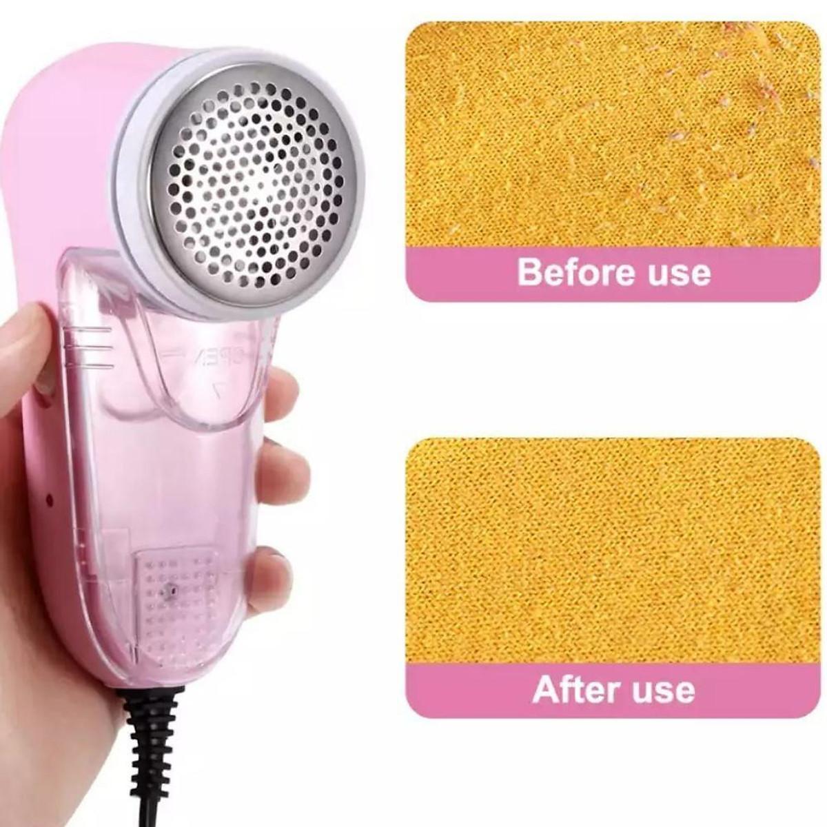 Máy cắt lông xù quần áo mini dùng điện cắt siêu bén siêu bền tiện lợi cực sạch, cực mạnh