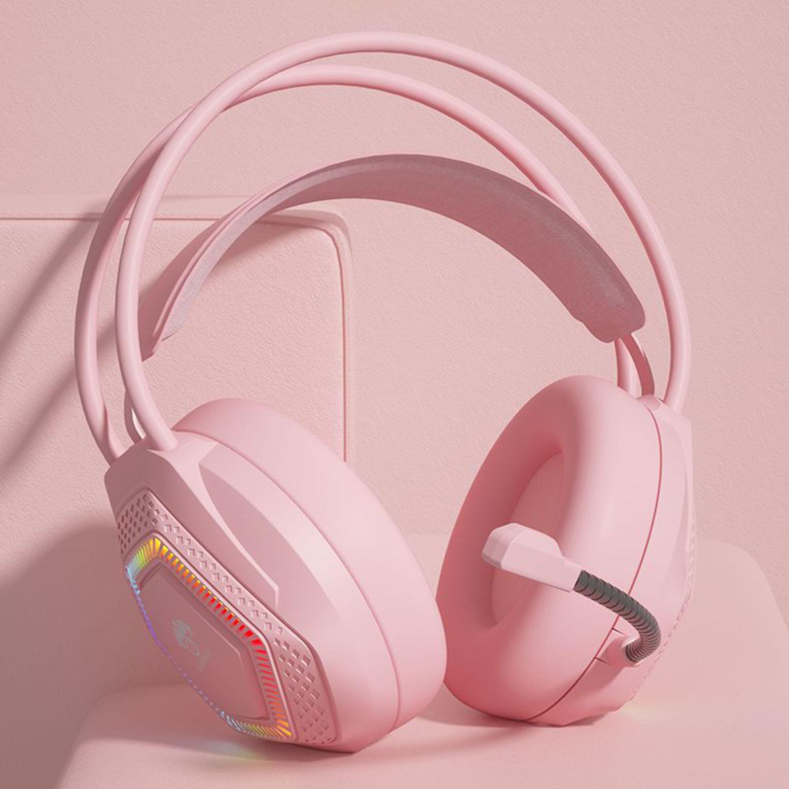 Gaming headset multi platforms pc computer laptop White