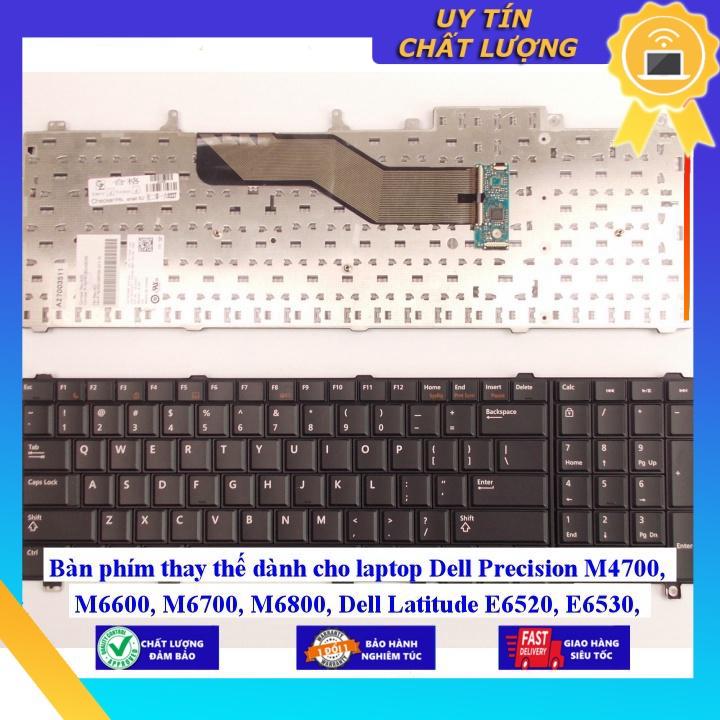 Bàn phím dùng cho laptop Dell Precision M4700 M6600 M6700 M6800 Dell Latitude E6520 E6530 E6540 E5520  - Hàng Nhập Khẩu New Seal