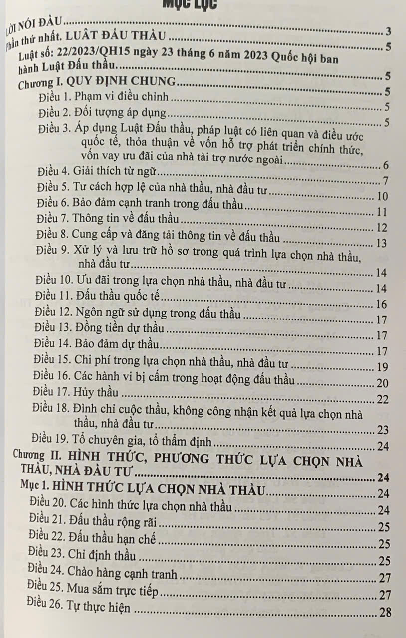 Luật Đấu Thầu Hệ Thống Những Văn Bản Quy Định Chi Tiết Thi Hành