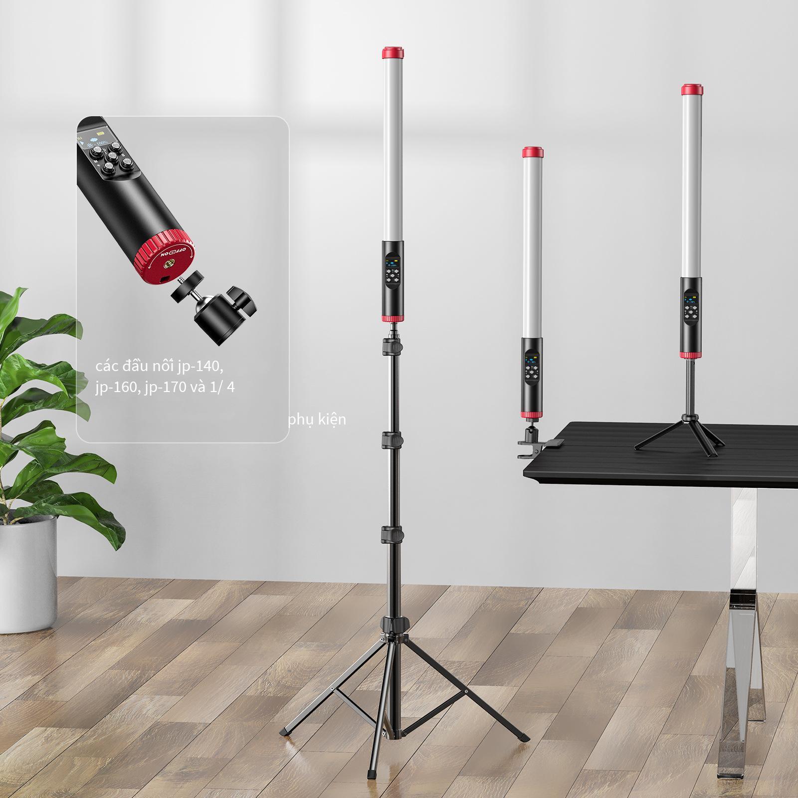 Giao hàng nhanh RGB lấp đầy thanh ánh sáng di động điện thoại di động phát sóng trực tiếp nhiếp ảnh chụp ảnh bầu không khí ánh sáng cầm tay đèn LED thanh ánh sáng màu