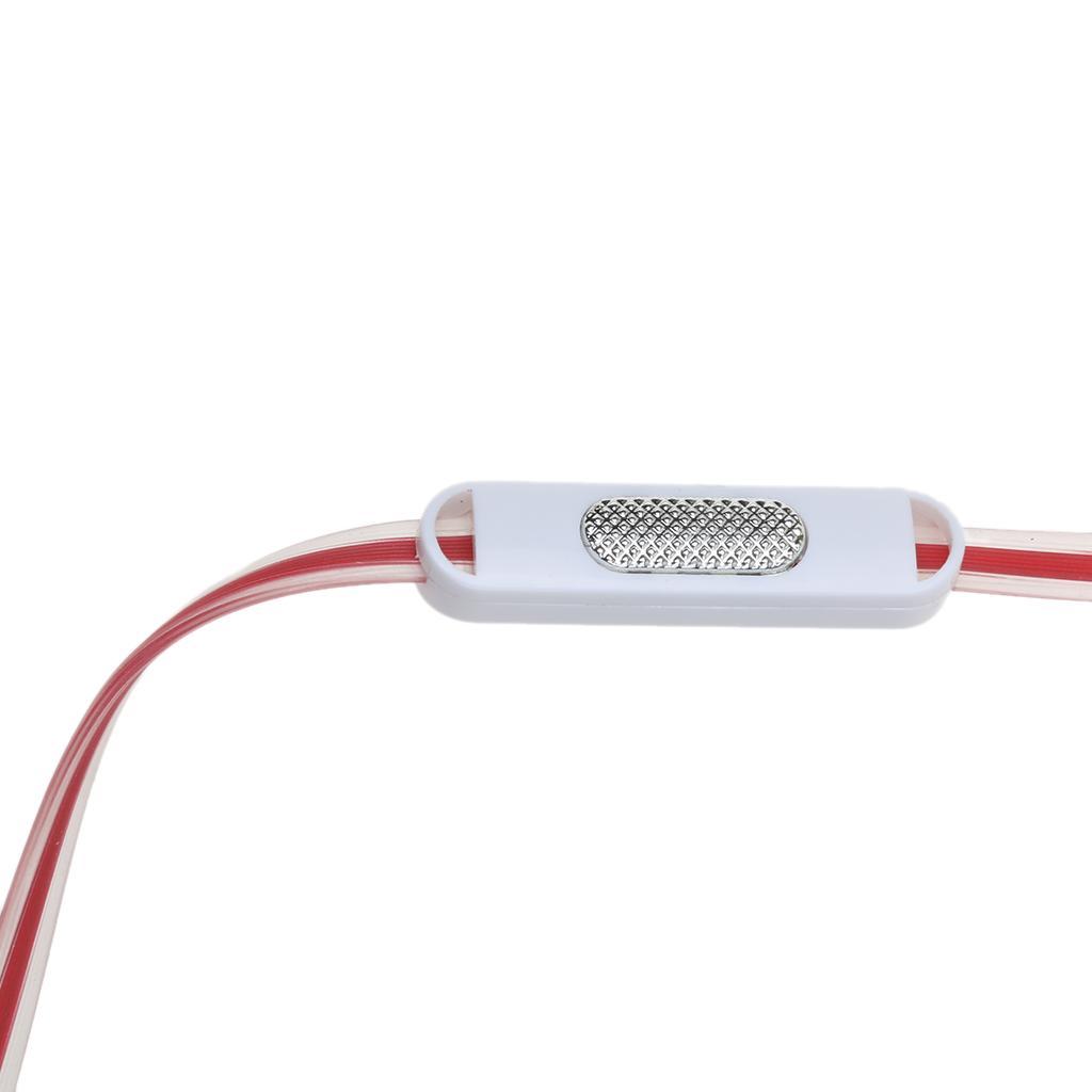 2 Way   Headset PTT Mic Acoustic Tube Earpiece for