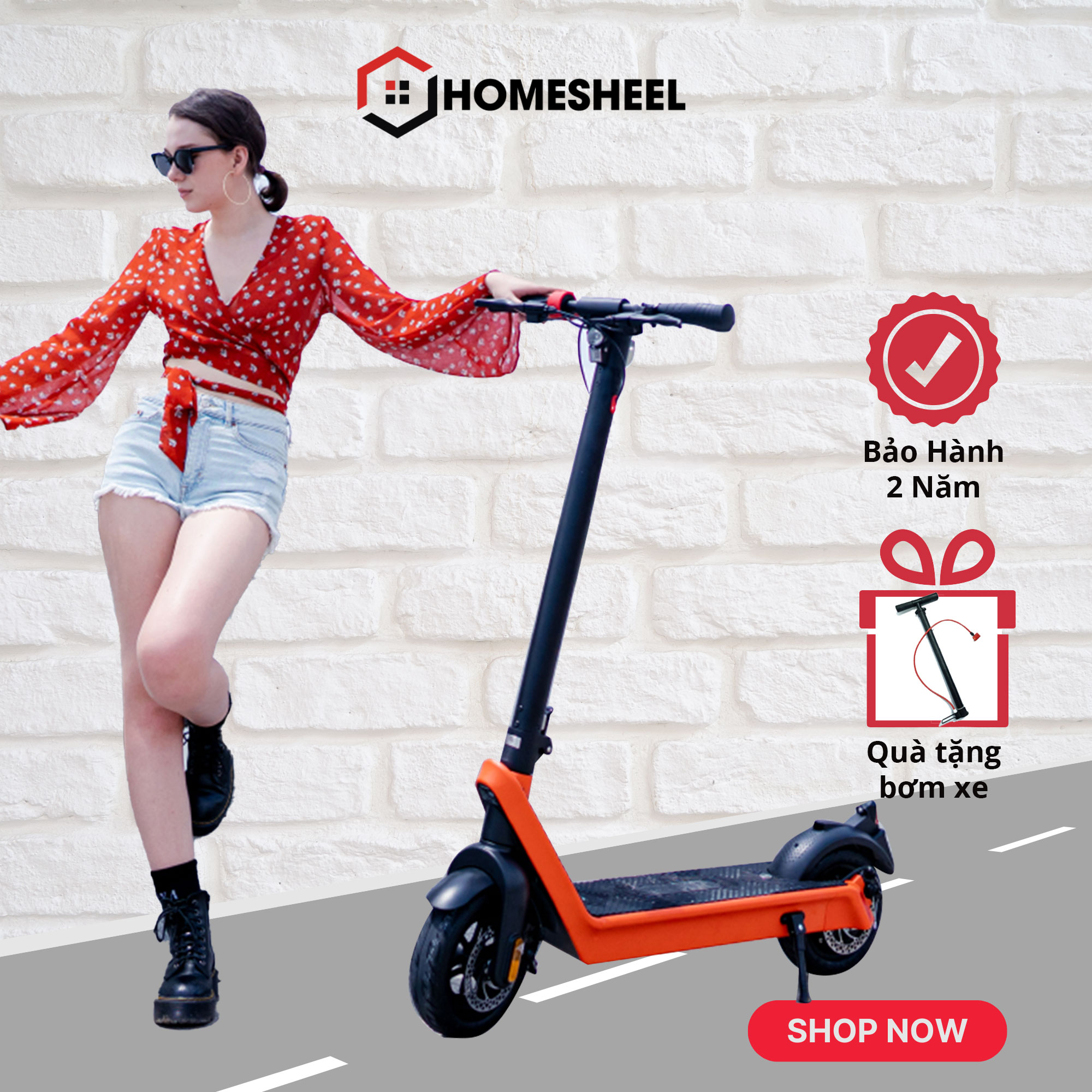 Xe Điện Homesheel Scooter X9 plus (New)