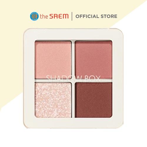 Bảng Phấn Mắt 4 Ô the SAEM Saemmul Shadow Box 3.6g