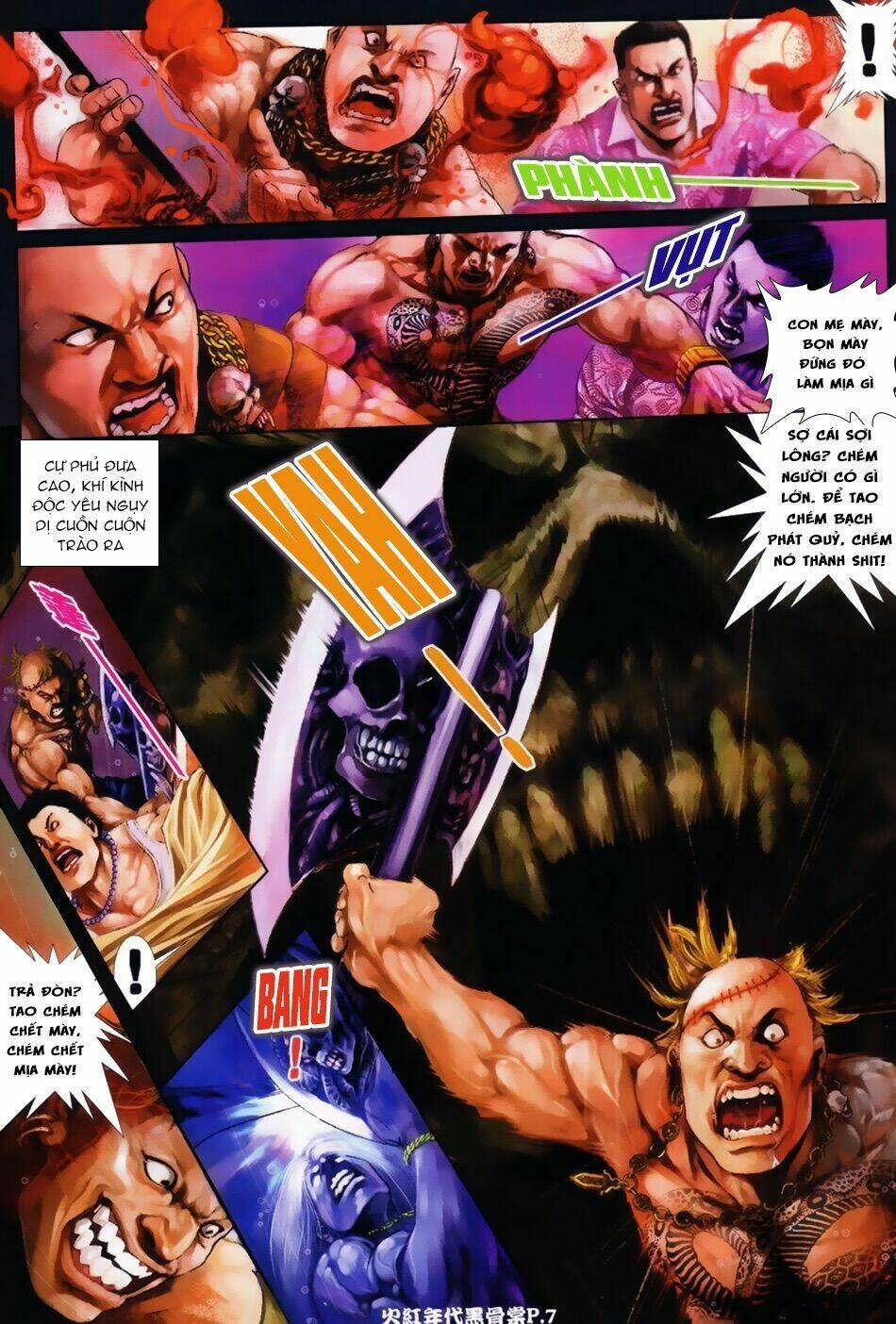 hỏa hồng niên đại hắc cốt đường chapter 5 6