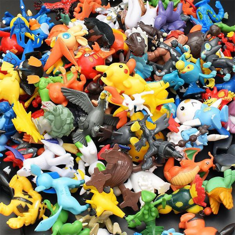 MÔ HÌNH POKEMON TERRARIUM COLLECTION 7 ĐỒ CHƠI NHÂN VẬT THÚ 2-3CM
