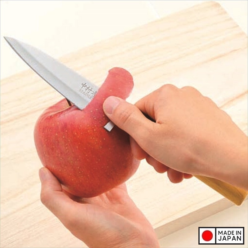 Dao gọt trái cây có nắp đậy Kai 19cm - Hàng nội địa Nhật Bản |#Made in Japan|