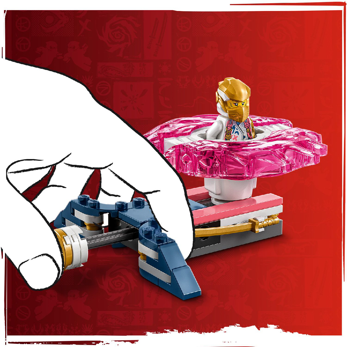 Đồ Chơi Con Quay Của Sora LEGO NINJAGO 71824 (56 chi tiết)