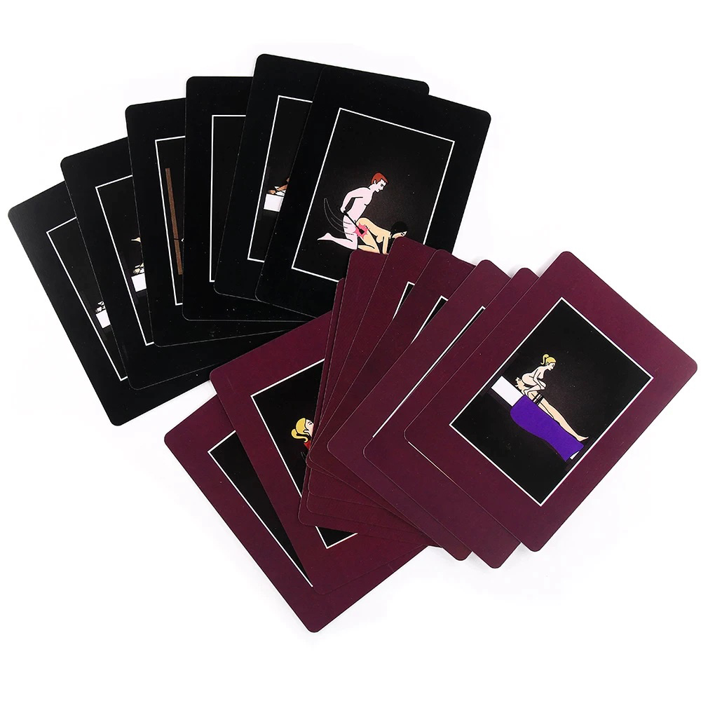 Bộ Bài 50 Sắc Thái - 50 Position Of Bondage Cards Cho Cặp Đôi