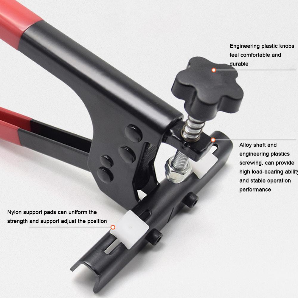 Steel Glass Breaking Plier Heavy Duty Ceramic Tile Divider Glass Cutting Plier Glass Separation Tool
