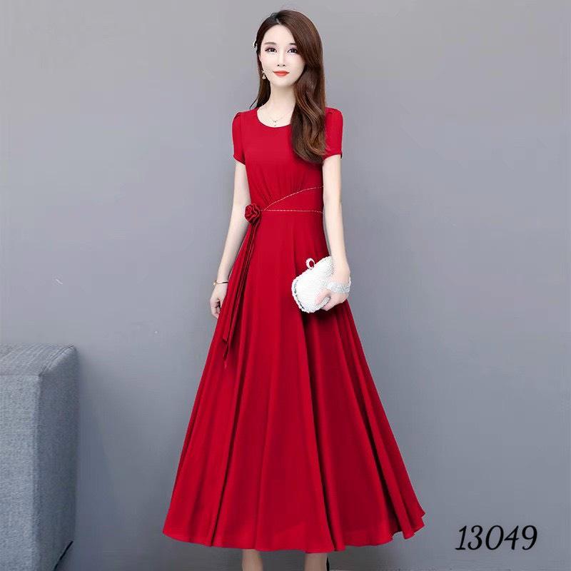 ĐẦM XÒE VOAN CHIFFON NỮ 2 LỚP SANG CHẢNH - CAO CẤP , TÔN DÁNG SÀNH ĐIỆU CHO CÁC QUÝ CÔ NƯƠNG