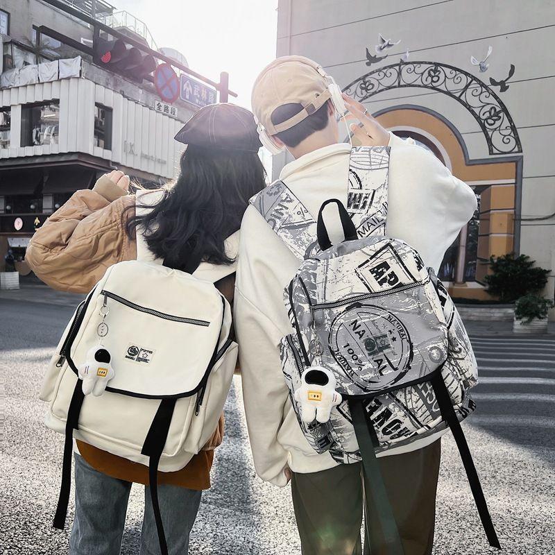 Balo ulzzang nam nữ đi học dáng vuông siêu chất BAG U BAL365
