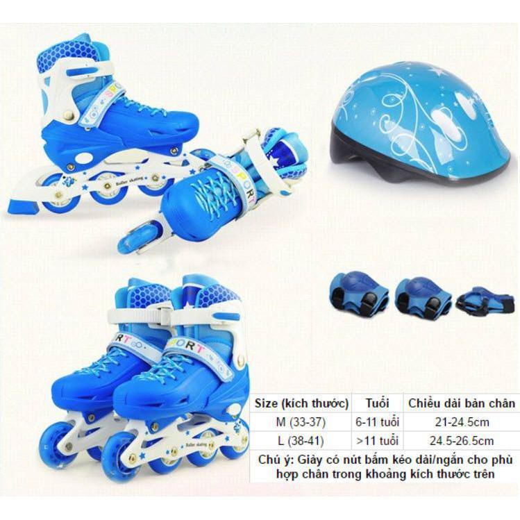 Giày patin trẻ em sport thể thao đường phố