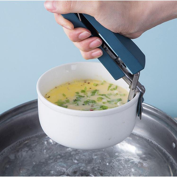 Dụng cụ kẹp gắp thức ăn, kẹp bát chống nóng