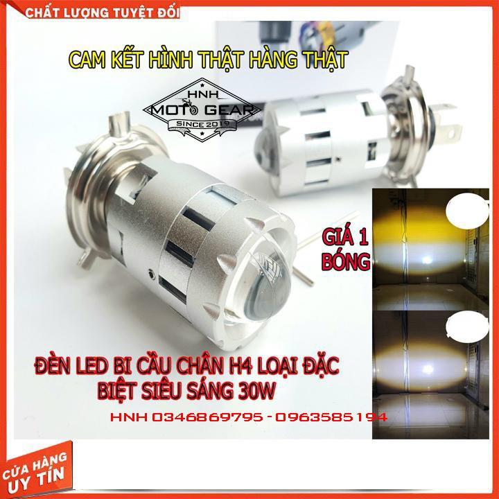 Đèn Pha Led Bi Cầu 2 Màu Cos Vàng Pha Trắng ( J One)