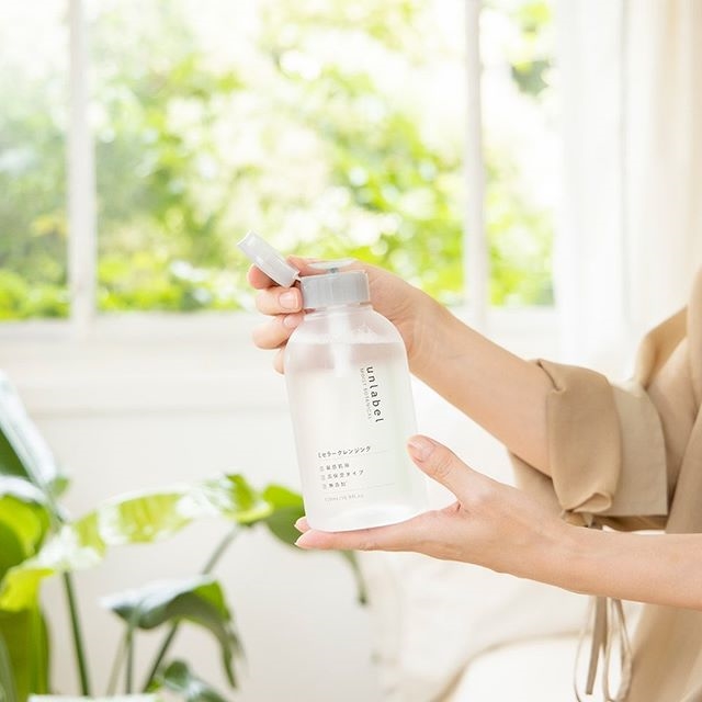 Nước Tẩy Trang UNLABEL 500ml Nhật Bản Thiên Nhiên Sạch Sâu Không Cồn Dưỡng Cấp Ẩm Sâu Chống Lão Hoá, Nuoc Tay Trang Lành Tính Cho Da Dầu Mụn, Nhạy Cảm, Khô, Mọi Loại Da - Nhập Khẩu Chính Hãng
