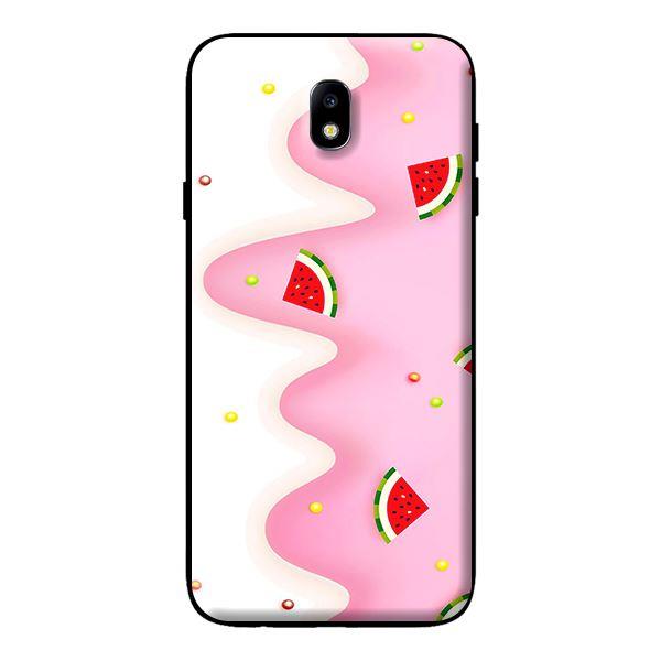 Ốp in cho Samsung Galaxy J7 Plus  Họa Tiết Dưa Hấu Hồng - Hàng chính hãng