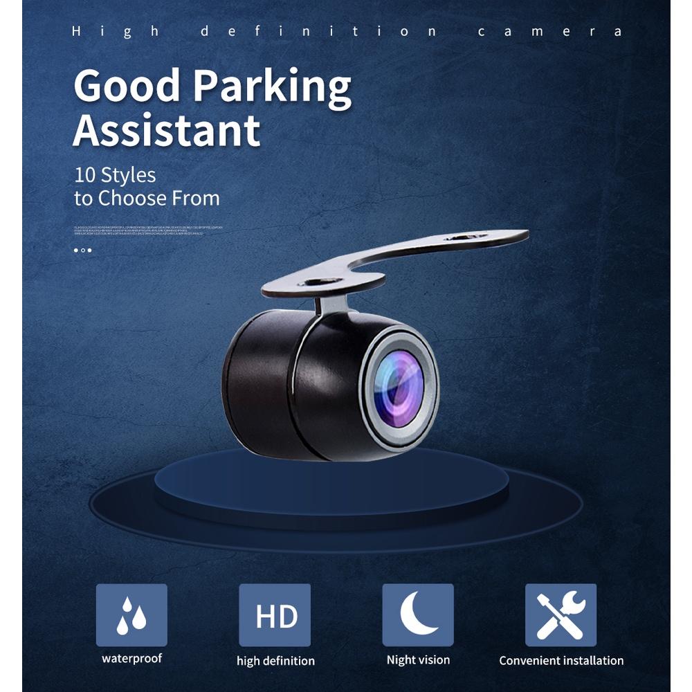 Camera HD CCD Góc Rộng Xoay Tự Động Tầm Nhìn Ban Đêm Chống Thấm Nước Tiện Dụng Cho Xe Hơi