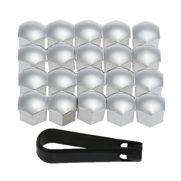 3X 20pcs Universal 17mm Wheel Nut Covers Lug Nut Caps Screw Protector