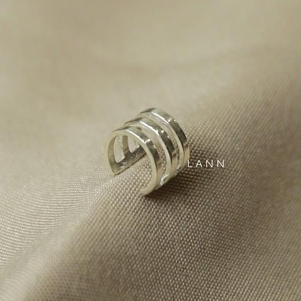 Khuyên kẹp vành 3 vòng S925 LANN