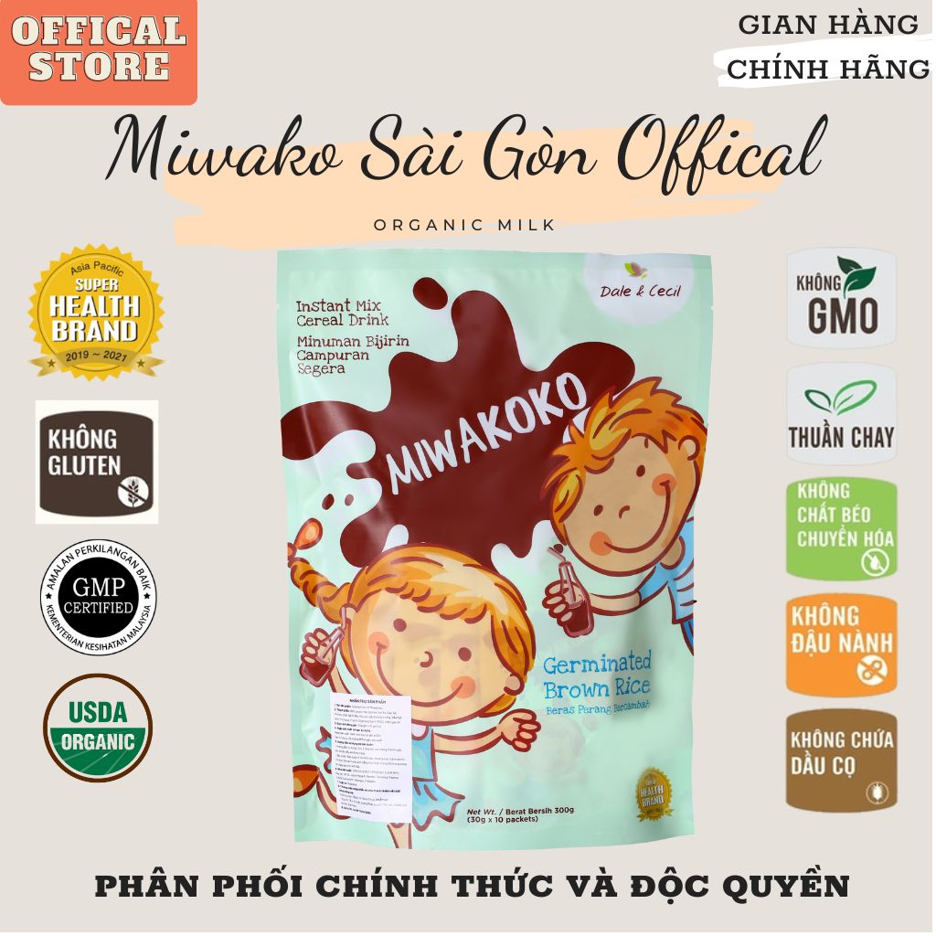 Sữa Miwako A cacao
