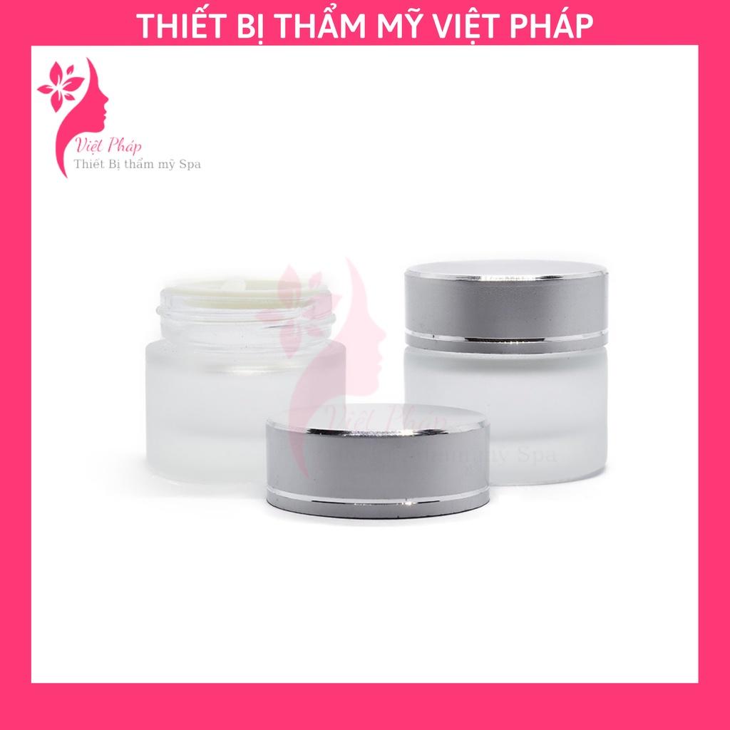Hũ chiết thủy tinh chiết kem mỹ phẩm