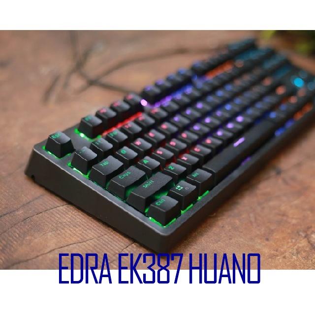 Bàn phím cơ Edr EK387 Huano brownredblue sw