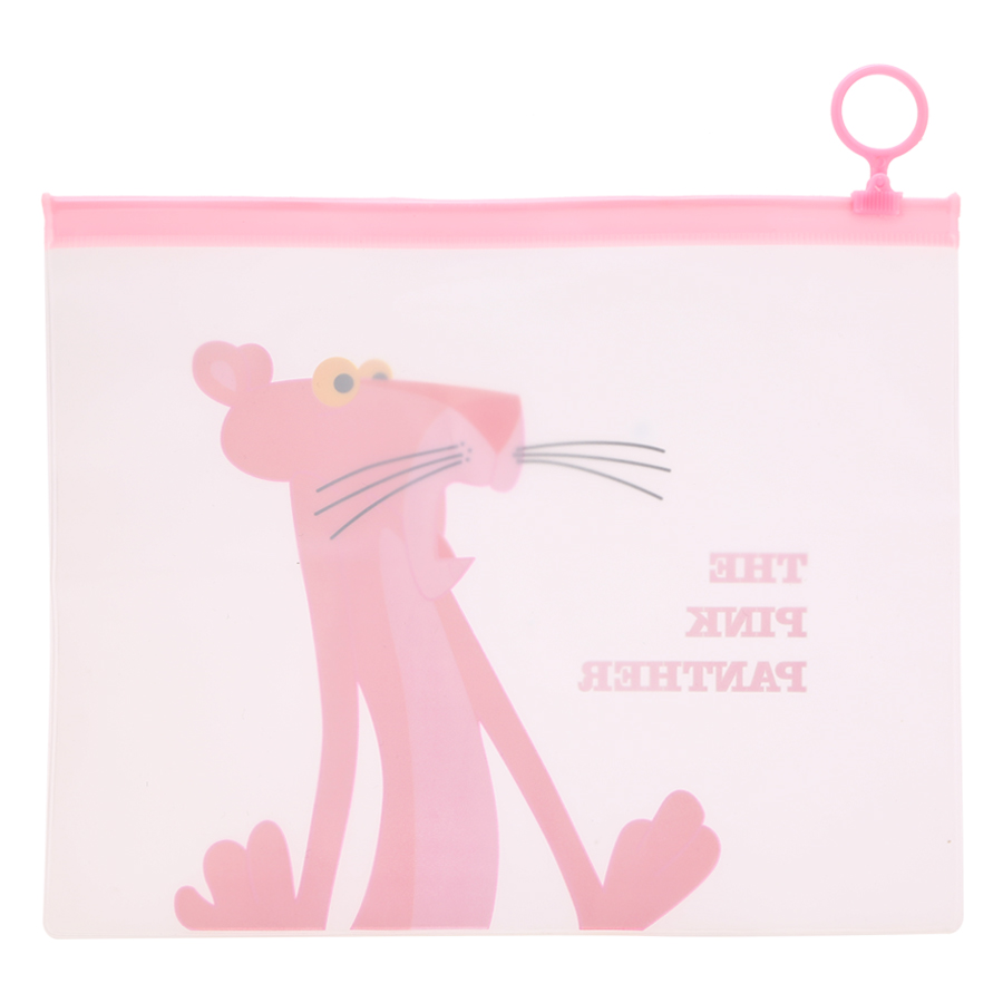 Túi Đựng Bút Viết Zip The Pink Panther - Ngạc Nhiên