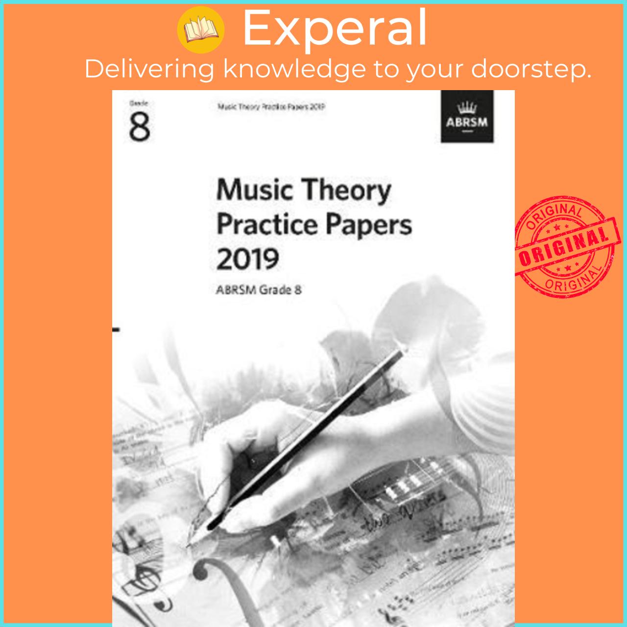 Sách - Music Theory Practice Papers 2019, ABRSM Grade 8 by ABRSM (UK edition, paperback)