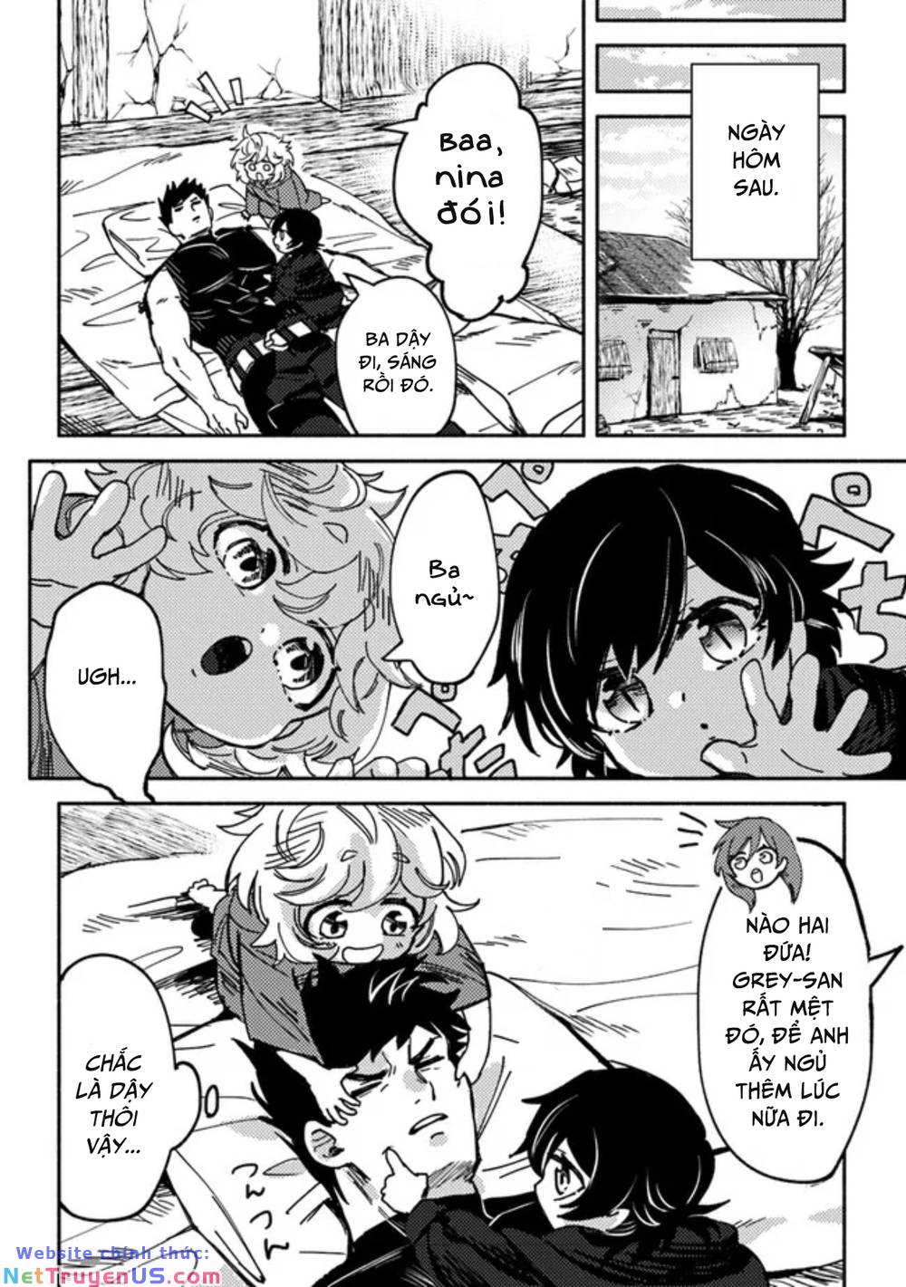 akuninzura shita b-kyuu boukensha - shujinkou to sono osananajimi-tachi no papa ni naru chapter 3.2 8