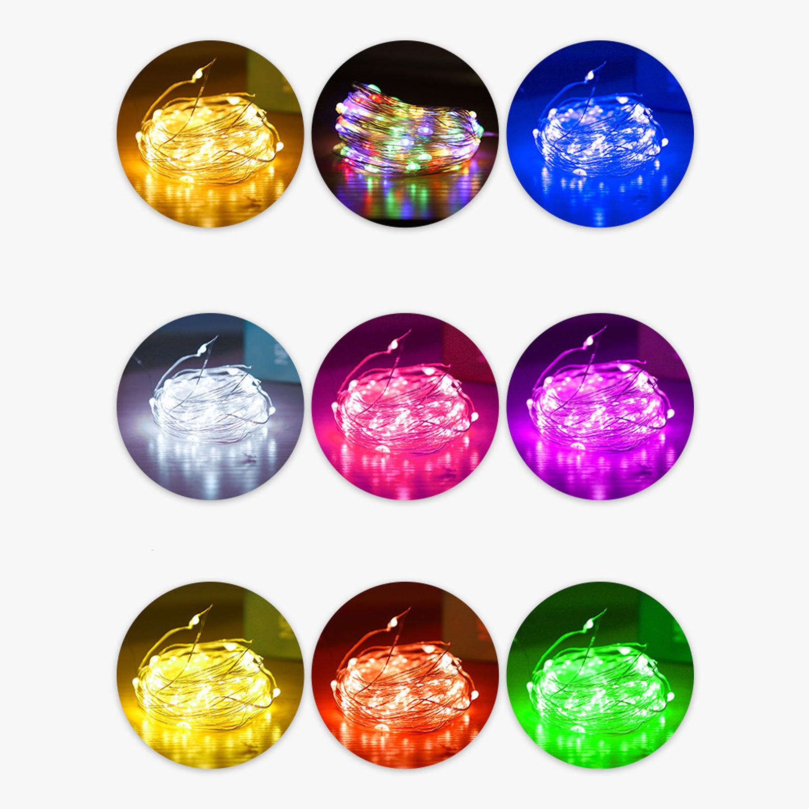Solar String Lights Solar Powered Lamp Waterproof Decorative Lighting for Garden Yard Party Wedding Christmas