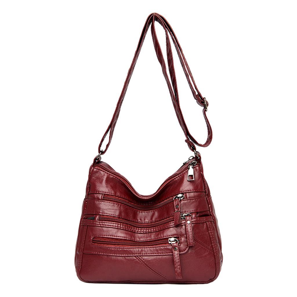 Fashion   Bag  Handbags Multi  Tote Red