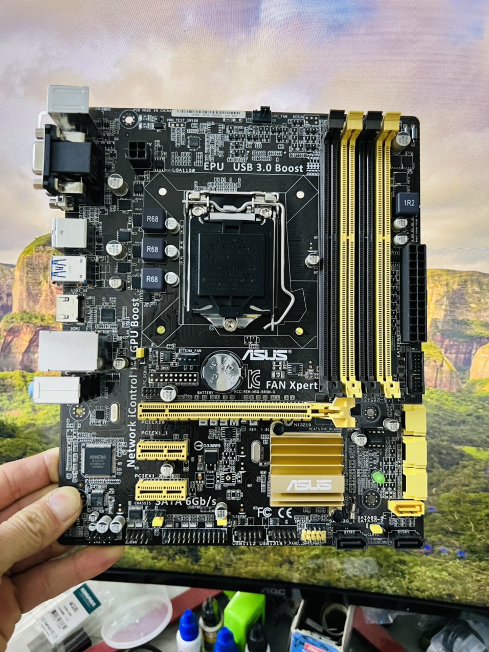 Bo Mạch Chủ (Mainboard) ASUS B85M-G - HÀNG CHÍNH HÃNG