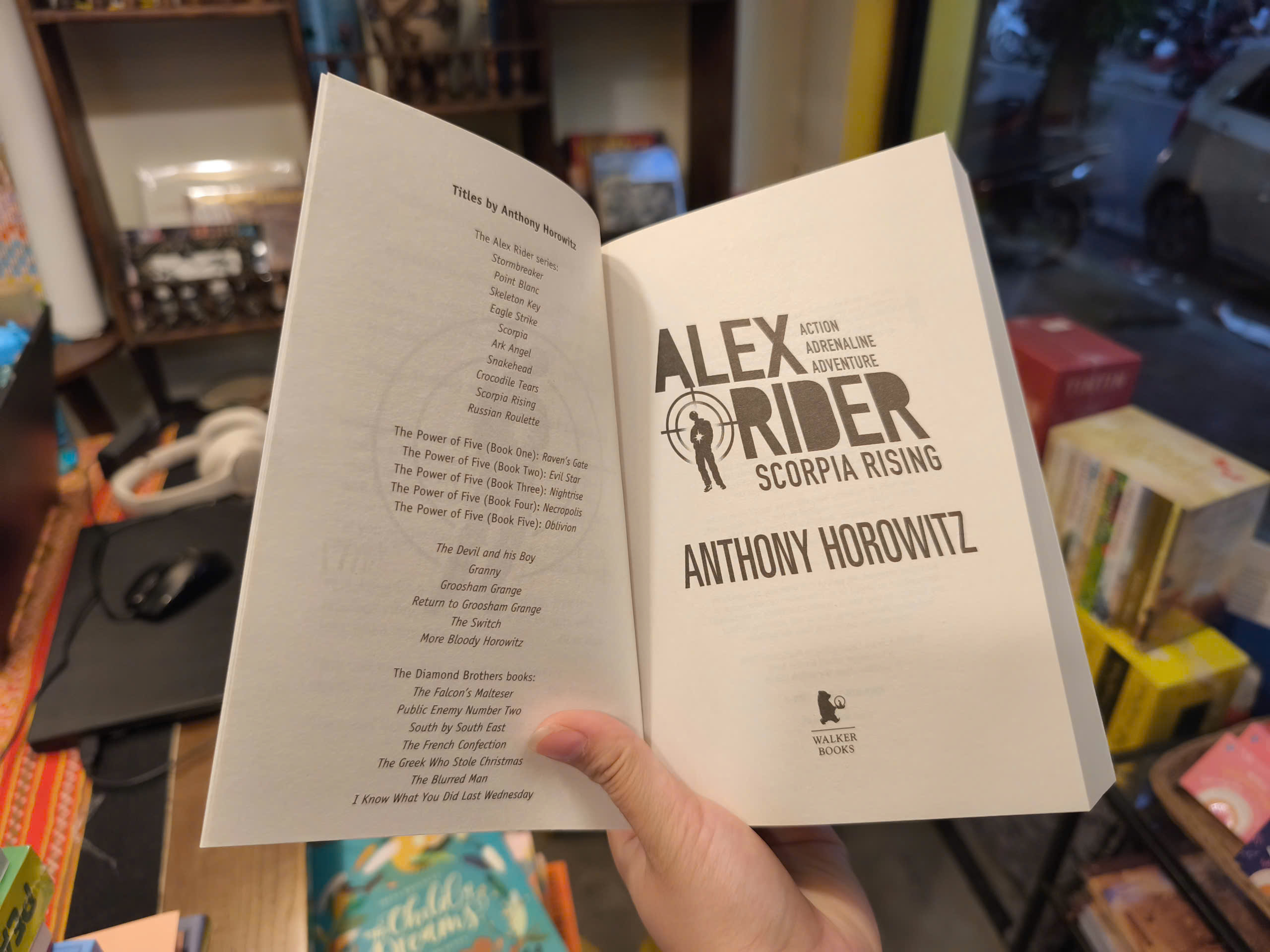 Sách - Alex Rider 9: Scorpia Rising by Anthony Horowitz