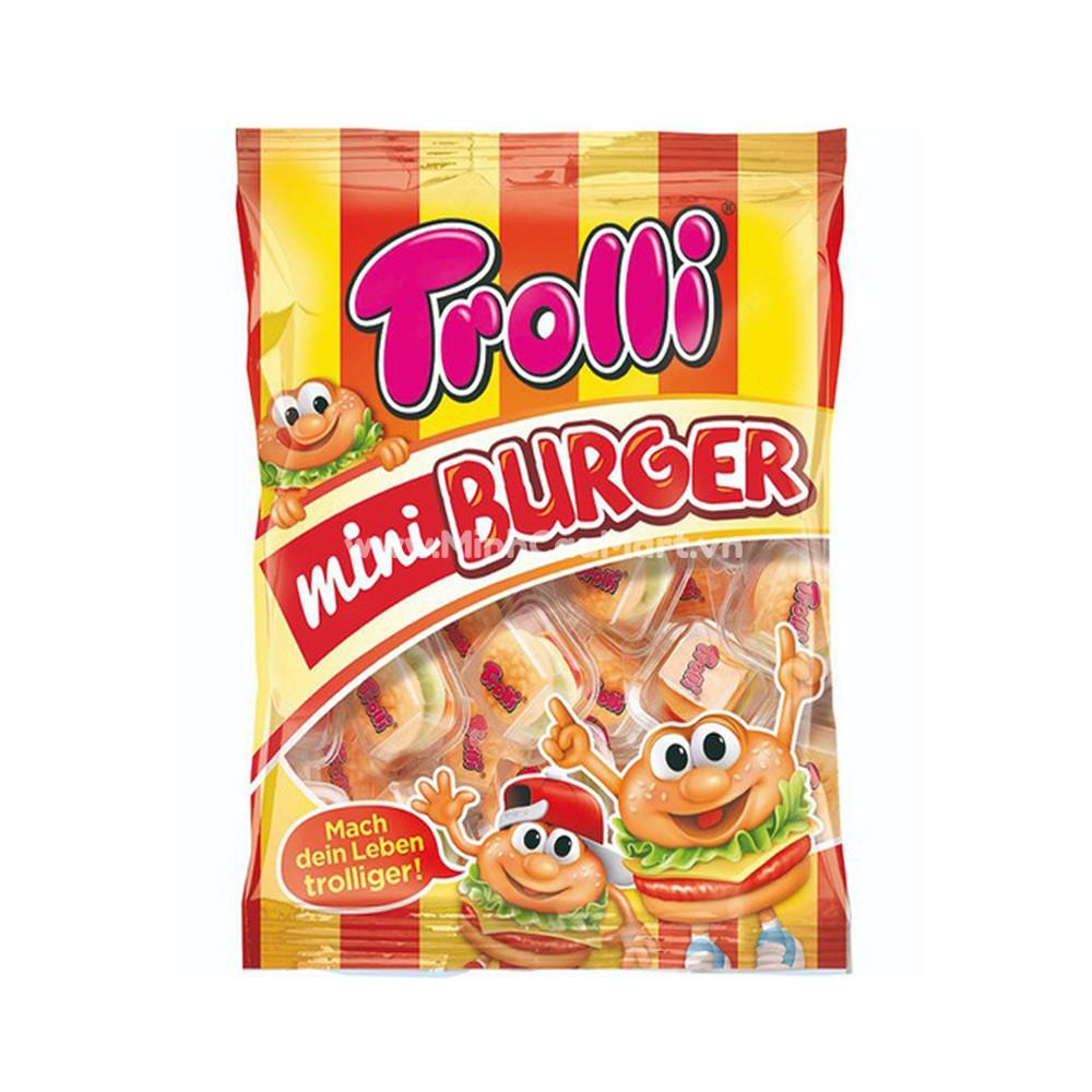 Kẹo dẻo Trolli Mini Burger 90gr (10 viên)