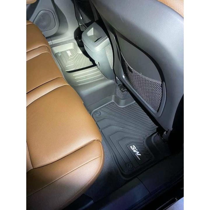 Thảm lót sàn xe ô tô Volvo XC60 2017- đến nay Nhãn hiệu Macsim 3W chất liệu nhựa TPE đúc khuôn cao cấp - màu đen