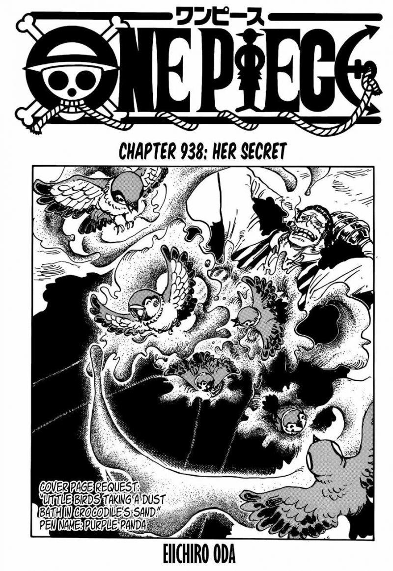 đảo hải tặc - one piece chapter 938 1