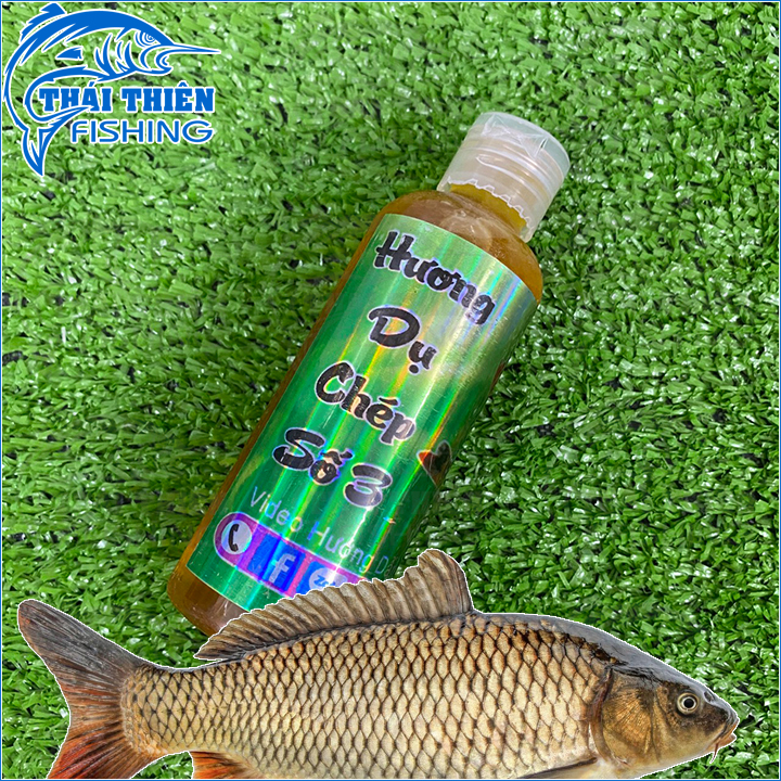 Chai Hương Dụ Chép Số 3 Chai 100ml Dùng Câu Cá Chép Sông Tự Nhiên Hồ Dịch Vụ
