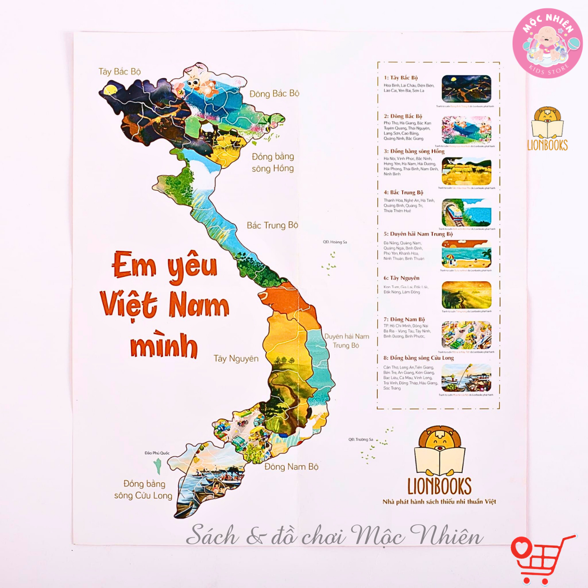 Sách Tết 2023 - Set Mở ra là thấy Tết kèm quà tặng cho bé - Lionbooks Mộc Nhiên