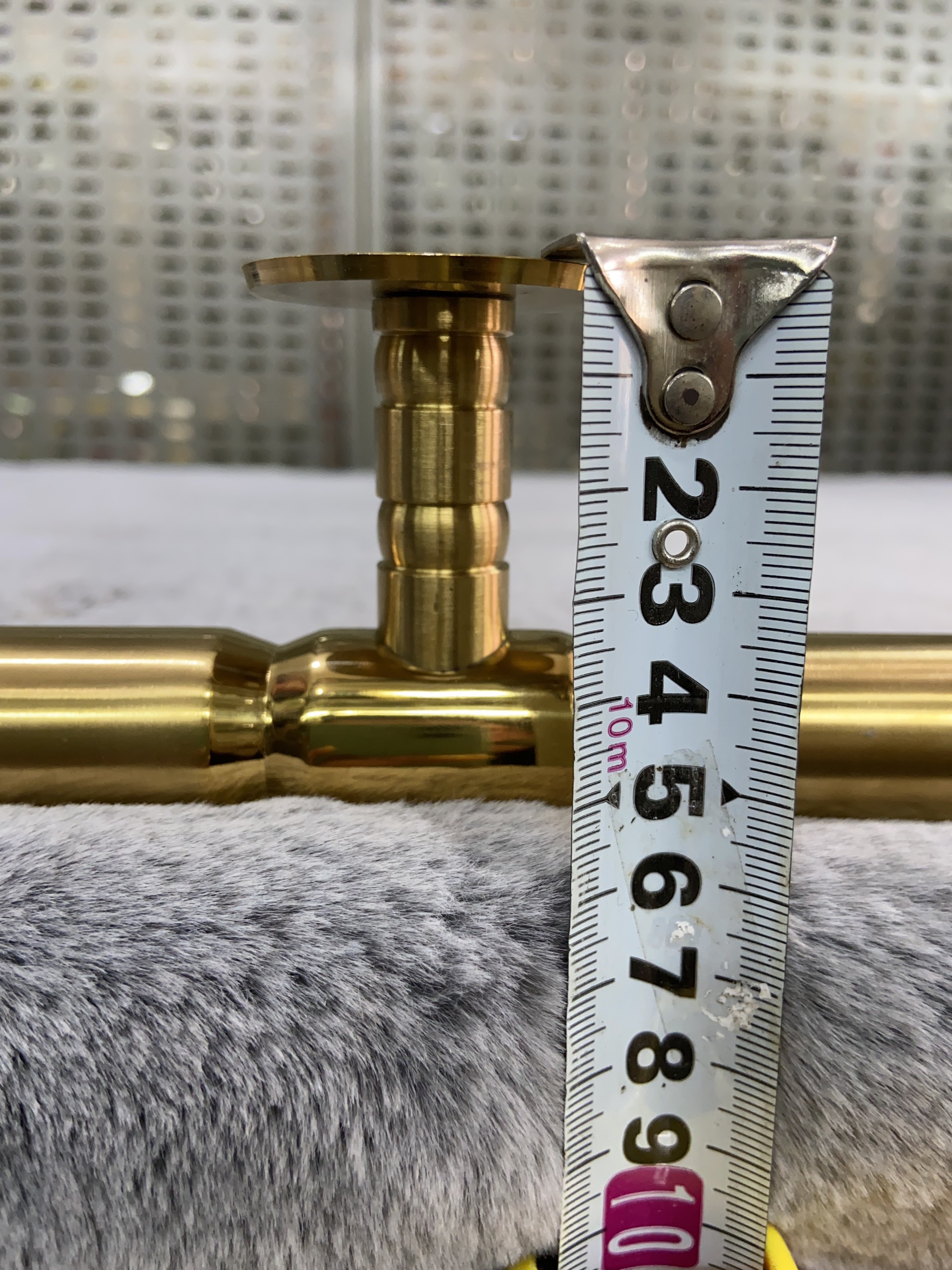 Tay Nắm Inox Đúc mạ vàng PVD cao cấp dài 4 tấc